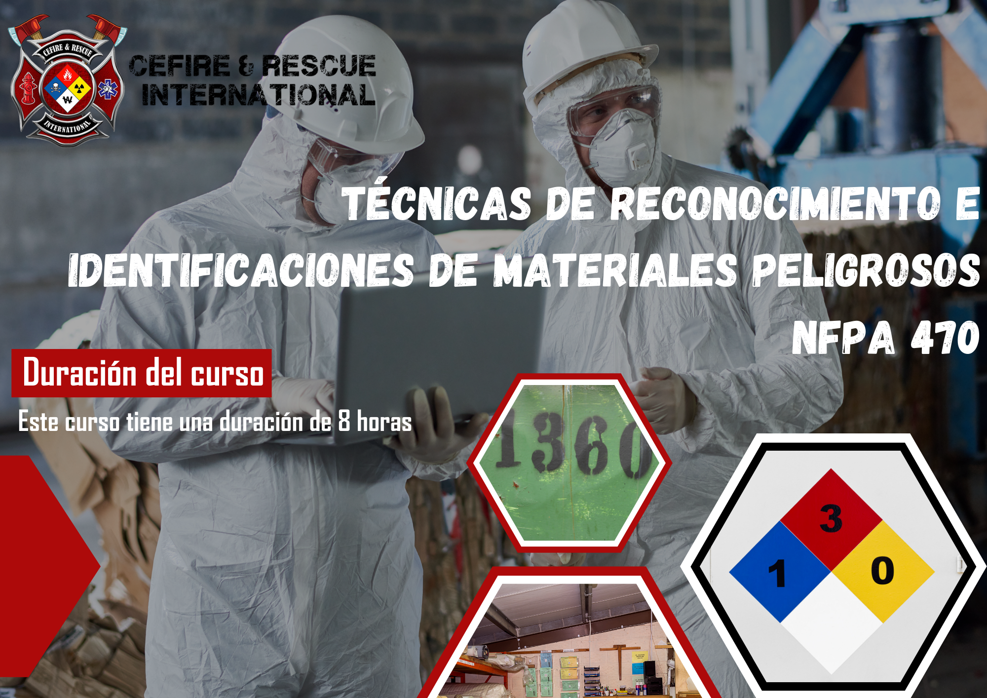 Hazmat Nivel de conciencia Actualización NFPA 470